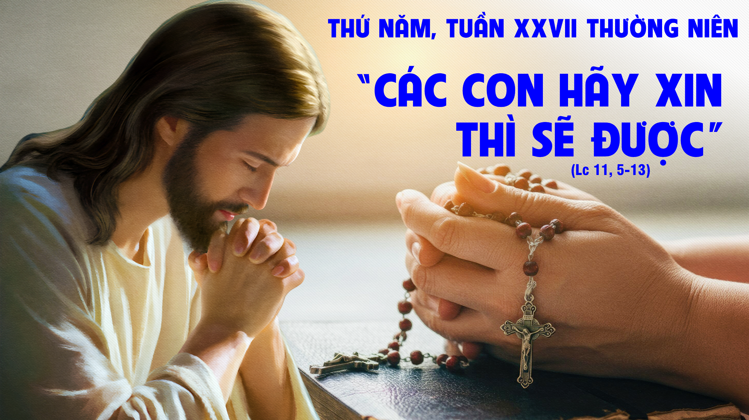 Suy Niệm Lời Chúa | Thứ Năm Tuần XXVII Mùa Thường Niên | Lc 11, 5-13 | Phút  Cầu Nguyện
